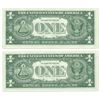 Image 2 : 1957 $1 Silver Certificate Currency Lot of 2