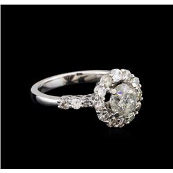 14KT White Gold 1.83 ctw Diamond Ring