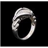 Image 4 : 0.29 ctw Diamond Ring - 14KT White Gold