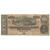 Image 1 : 1864 $10 The Confederate States of America Note T-68 CC