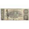 Image 1 : 1863 $10 The Confederate States of America Note