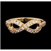 Image 2 : 0.64 ctw Diamond Ring - 14KT Rose Gold