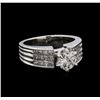 Image 1 : 2.00 ctw Diamond Ring - 18KT White Gold