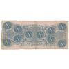 Image 2 : 1862 $10 The Confederate States of America Note T-52 CC