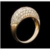 Image 4 : 2.02 ctw Diamond Ring - 18KT Rose Gold