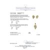 Image 6 : 5.80 ctw Diamond Pendant and Earrings Set - 14KT Yellow Gold