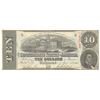 Image 1 : 1863 $10 The Confederate States of America Note T-59 CC