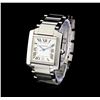 Image 2 : Cartier Stainless Steel Tank Francaise Men's Watch