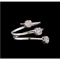 0.30 ctw Diamond Ring - 14KT White Gold