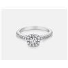 Image 1 : Diamond Ring - 14KT White Gold