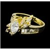 Image 1 : 2.00 ctw Diamond Ring - 14KT Yellow Gold