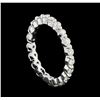 Image 4 : 0.62 ctw Diamond Eternity Ring - 14KT White Gold