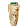 Image 2 : 2.28 ctw Emerald and Diamond Ring - 14KT Yellow Gold