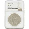 Image 1 : 1884-O MS63 NGC Morgan Silver Dollar