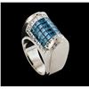 Image 4 : 4.20 ctw Diamond Ring - 18KT White Gold