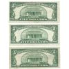 Image 2 : 1953 $5 Silver Certificate Currency Lot of 3