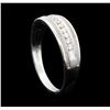 Image 4 : 0.25 ctw Diamond Ring - 10KT White Gold