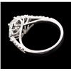 Image 3 : 1.37 ctw Diamond Ring - 14KT White Gold