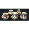 Image 8 : Group of 5 Mini Mata Ortiz Pots