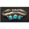 Image 2 : Vintage Navajo 3-Stone Bracelet