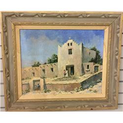 Original Western Oil Painting - Kernell