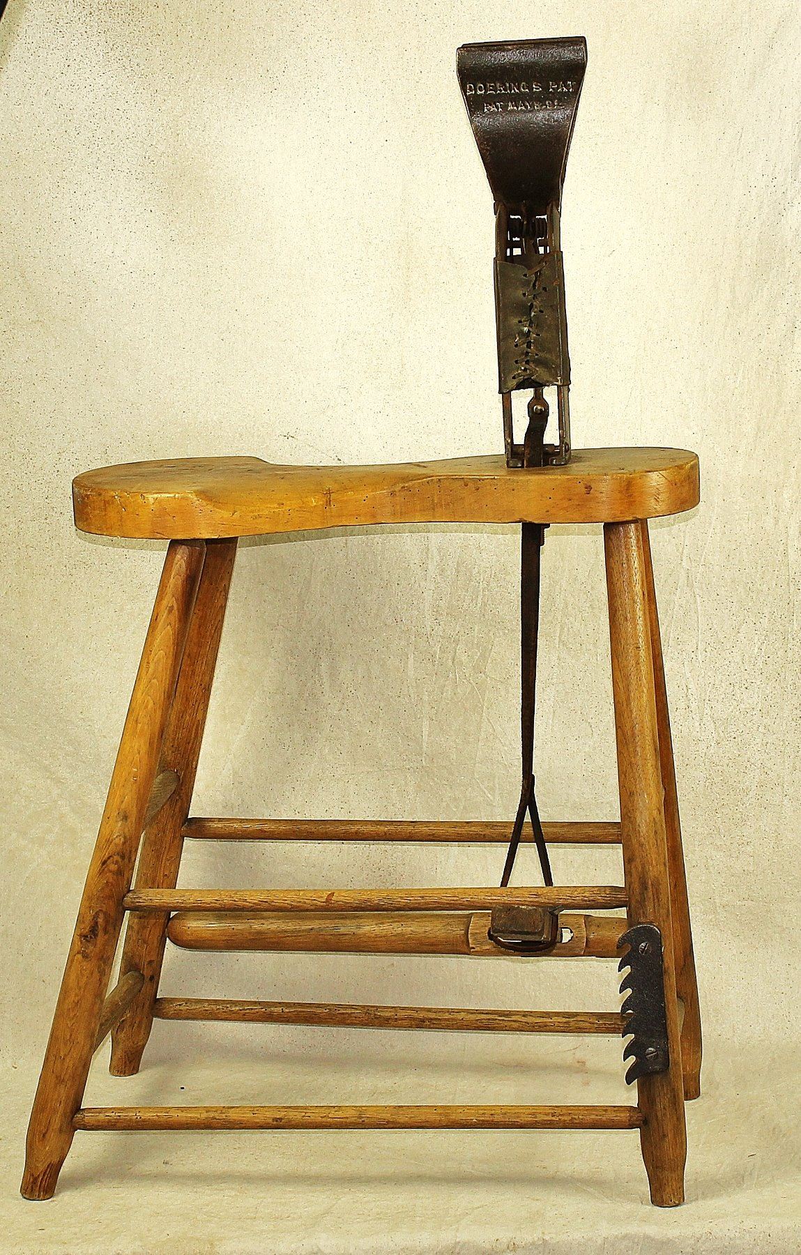 Early Leather Stitching Horse