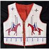 Image 1 : Plains Beaded Vest