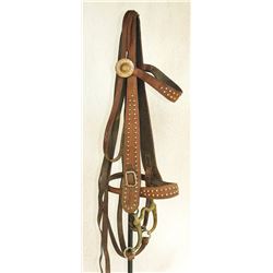 Studded Wide Cheek Bridle