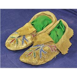 Prairie Beaded Moccasins