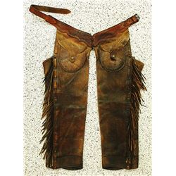 "B" Leather Shotgun Chaps