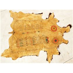 Painted Buffalo Robe