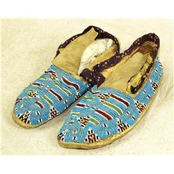 Woman's Santee Sioux Moccasins