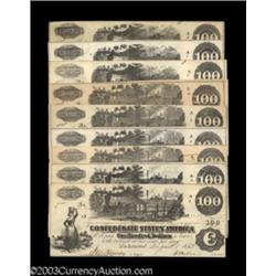 Nine CSA Train Notes.