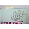 Image 2 : STAR TREK GENERATIONS AND FIRST CONTACT SKETCH BOOK SIGNED BY ARTIST TO GRANT MCCUNE