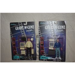 GRANT MCCUNE 1 OF A KIND TOYS SEALED ON CARDS LOT OF 2