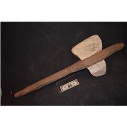 FLINTSTONES SCREEN USED & MATCHED SLEDGE HAMMER