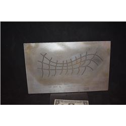 SPIDER-MAN 1 2 & 3 MASK WEBBING SIDE RIGHT ORIGINAL ADI ALUMINUM MOLD 1