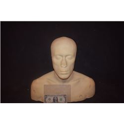 ZZ-CLEARANCE DISPLAY BUST FOR MASKS HATS WIGS SCULPTING ETC 1