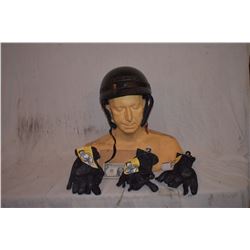 TERMINATOR 3 RISE OF THE MACHINES SCREEN USED JOHN CONNOR HELMET W/ LOA FROM MARIO KASSAR