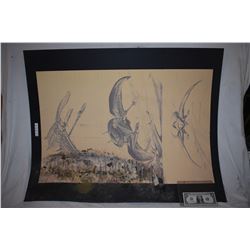 STARGATE 1994 ORIGINAL PRODUCTION ARTWORK PANEL 01