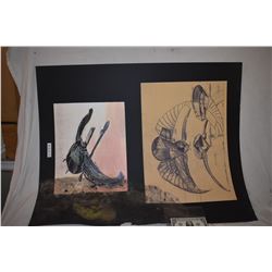 STARGATE 1994 ORIGINAL PRODUCTION ARTWORK PANEL 02