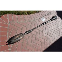 STARGATE 1994 SCREEN MATCHED HERO JAFFA MA'TOK STAFF WEAPON METAL LIVE FIRE VERSION