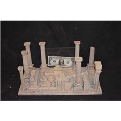 MINIATURE ANCIENT GREEK & ROMAN RUINS BUILT BY GRANT MCCUNE 1