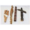 Image 1 : LOT NATIVE CARVINGS
