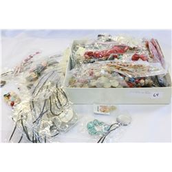 BOX OF VARIOUS NEW JEWELLRY