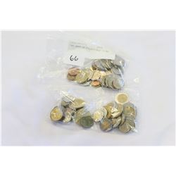 TWO BAGS OF COLLECTIBLE COINS