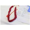 Image 2 : MULTI STRING RUBY NECKLACE RETAIL $200