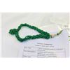 Image 2 : MULTI STRING EMERALD NECKLACE RETAIL $200