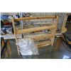 Image 2 : PINE SPICE RACK WITH BOTTLES