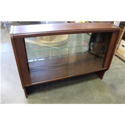 SLIDING GLASS DOOR BOOKSHELF